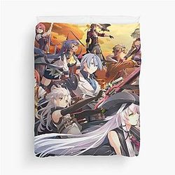 High Resolution Cover of The Legend of Heroes Trails in Erebonia Arc Duvet Cover