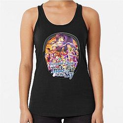 The Legend of Heroes in Circle II Racerback Tank Top