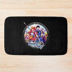 THE LEGEND OF HERO IN CIRCLE I Bath Mat