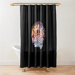 THE LEGEND OF A HERO IN CIRCLE II Shower Curtain