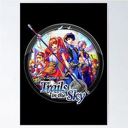The Legend of Heroes in the Circular Motion Poster