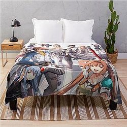 Main Characters - Legend of Heroes Trails of Cold Steel Throw Blanket