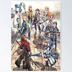 The Legend of Heroes Trails of Cold Steel III Art Poster