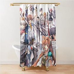 Main Characters - Legend of Heroes: Trails of Cold Steel Series Shower Curtain