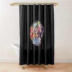 The Legend of Heroes in Circle III Shower Curtain