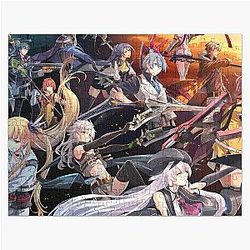 Main Cover Artwork of the Legend of Heroes Trails Erebonia Arc Jigsaw Puzzle