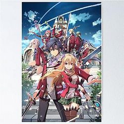 Legend of Heroes - Trails in Erebonia Arc - All Characters Poster