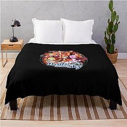 THE LEGEND OF THE HERO IN CIRCLE V THROW BLANKET