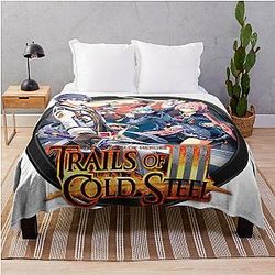Trails in the Sky Throw Blanket