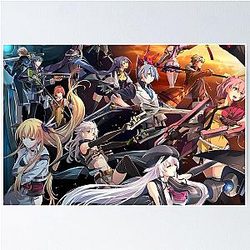 Main Cover Artwork of Legend of Heroes Trails in Erebonia Arc Poster