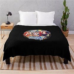 The Legend of Heroes in Circle III Throw Blanket