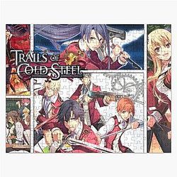Collage Cover of Trail of Cold Steel Legends of Heroes Trails Erebonia Arc Jigsaw Puzzle