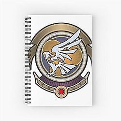 Liberl Kingdom Crest - Legend of Heroes - Trails of Cold Steel Spiral Notebook