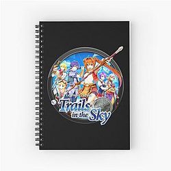 The Legend of Heroes in Circle Spiral Notebook