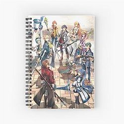 The Legend of Heroes Trails of Cold Steel III Art Spiral Notebook