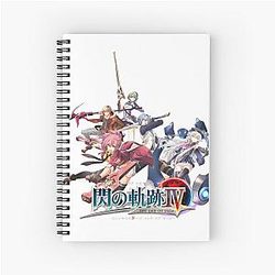 Trails Erebonia Arc to Azure - The Legend of Heroes Spiral Notebook