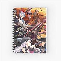 Main Cover Artwork of Legend of Heroes Trails, Erebonia Arc Spiral Notebook