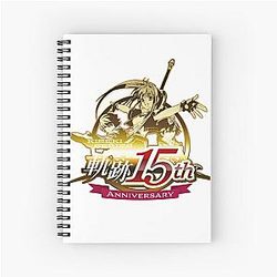 15th Anniversary 
- Kiseki Series of The Legend Heroes Trails of Cold Steel Spiral Notebook