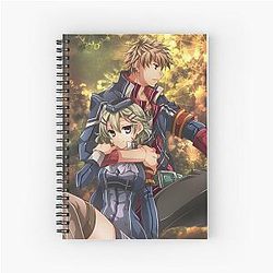 The Legend of Heroes: Trails of Cold Steel Cover Image Spiral Notebook