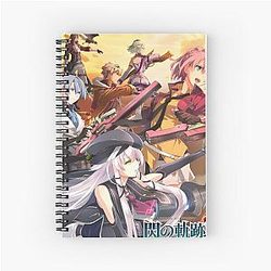 High Resolution Cover of Legend of Heroes - Trails in Erebonia Arc Spiral Notebook
