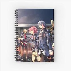 High Resolution Artwork of Legend of Heroes - Trails in Erebonia Arc Spiral Notebook