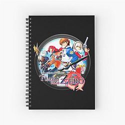 The Legend of Heroes in Circle 7 Spiral Notebook