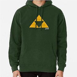The Legend of Zelda Triforce Pullover Hoodie