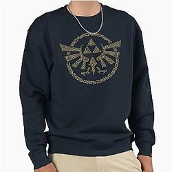 The Legend of Zelda: Tribal Triforce Gold Hyrule Sweatshirt
