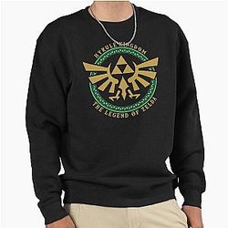 The Legend of Zelda: Hyrule Kingdom Gold Triforce Pullover Sweatshirt
