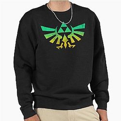 Legend of Zelda Triforce Graphic Pullover Sweatshirt