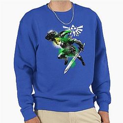 The Legend of Zelda Link Hyrule Crest Pullover Sweatshirt