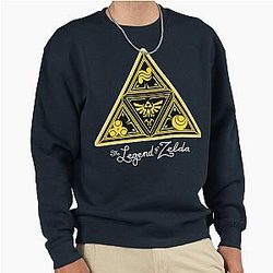 The Legend of Zelda Triforce Logo Pullover Sweatshirt