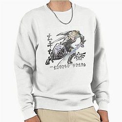 Nintendo The Legend of Zelda Link Character Profile Sweatshirt