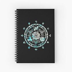 Zelda Circle Blue Notebook