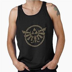 The Legend of Zelda Gold Hyrule Tank Top