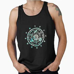 Zelda Circle Blue Tank Top