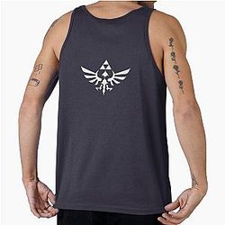 Legend of Zelda Blue Royal Crest Tank Top