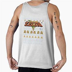 The Legend of Zelda 8-Bit Ugly Holiday Sweater Top