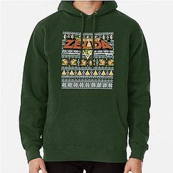 The Legend of Zelda 8-Bit Ugly Holiday Sweater Hoodie