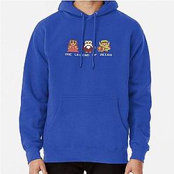 The Legend of Zelda Link Friends 8-Bit Pixel Pullover Hoodie