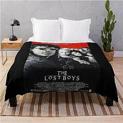 Vintage Lost Boys Throw Blanket