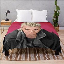 The Lost Boys Blood Moon David Portrait Blanket