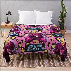 The Lost Boys, punk leopard Throw Blanket