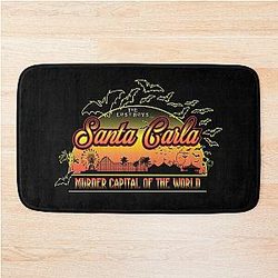 The Lost Boys Santa Carla Murder Capital Bath Mat has been cleaned up to 
The Lost Boys Santa Carla Murder Bath Mat