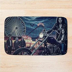 The Lost Boys, Santa Carla Night Ride Reimagined Movie Poster Art Carpet