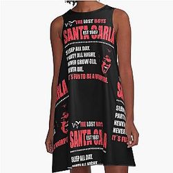 The Lost Boys Santa Carla A-Line Dress
