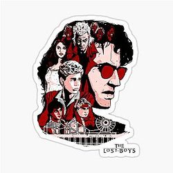 THE LOST BOYS - SEEING RED Sticker