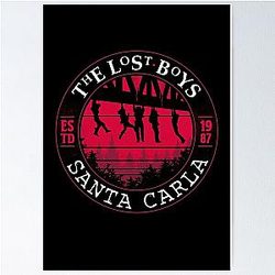 The Lost Boys Santa Carla Vampires Poster