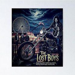 The Lost Boys Santa Carla Night Ride Reimagined Movie Poster