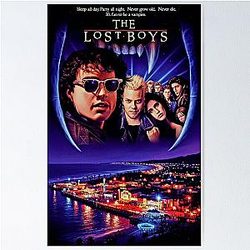 The Lost Boys Reimagined Classic Movie Poster